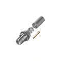 RSA-3252-C1 - SMA FEMALE BH CRIMP; 50 OHMS
