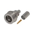 RQN-1300-X - QN MALE CRIMP; 50 OHMS