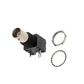 RF1-01K-D-00-50-BK-HDW - BNC RA PCB 50 4GHZ ZINC BODY NI