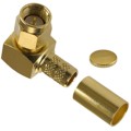 132239 - CONN SMA PLUG R/A 50 OHM SOLDER