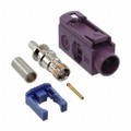 RF55-34D-T-02-50-SH - FAKRA JACK SMB TYPE: STRAIGHT FO