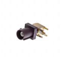 RF55-33D-T-00-50-A-SH - FAKRA PLUG SMB TYPE: RIGHT ANGLE