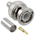 VB10-2050 - CONN BNC PLUG STR 50 OHM CRIMP