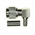 182323 - CONN MINI UHF PLUG R/A 50 OHM