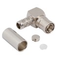 142205 - CONN SMB PLUG R/A 50 OHM SOLDER