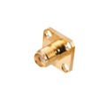 60312322114620 - SMA PANEL JACK 4-HOLE FLANGE STR