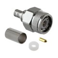 031-6825 - CONN TNC PLUG STR 50 OHM CRIMP
