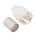 182130-10 - UHF STRAIGHT CRMIP PLUG, LMR400,