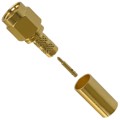 901-9871 - CONN SMA PLUG STR 50 OHM SOLDER