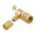 142-0407-101 - CONN SMA PLUG R/A 50 OHM SOLDER