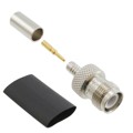 031-5678 - CONN RPTNC JACK STR 50 OHM CRIMP