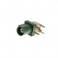 RF55-32E-T-00-50-A-SH - FAKRA PLUG SMB TYPE: RIGHT ANGLE