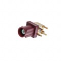 RF55-32L-T-00-50-A-SH - FAKRA PLUG SMB TYPE: RIGHT ANGLE