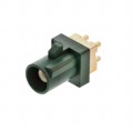 RF55-30E-T-00-50-G-SH - FAKRA PLUG SMB TYPE: VERTICAL, S