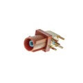RF55-32M-T-00-50-A-SH - FAKRA PLUG SMB TYPE: RIGHT ANGLE