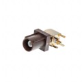 RF55-33F-T-00-50-A-SH - FAKRA PLUG SMB TYPE: RIGHT ANGLE