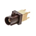 RF55-29F-T-00-50-G-SH - FAKRA PLUG SMB TYPE: STRAIGHT, F
