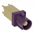 RF55-25D-T-00-50-G-SH - FAKRA PLUG SMB TYPE: STRAIGHT, F