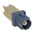 RF55-25G-T-00-50-G-SH - FAKRA PLUG SMB TYPE: STRAIGHT, F