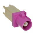 RF55-25H-T-00-50-G-SH - FAKRA PLUG SMB TYPE: STRAIGHT, F