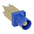 RF55-25C-T-00-50-G-SH - FAKRA PLUG SMB TYPE: STRAIGHT, F