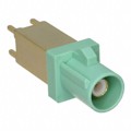 RF55-25N-T-00-50-G-SH - FAKRA PLUG SMB TYPE: STRAIGHT, F