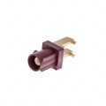 RF55-23L-T-00-50-G-A-SH - FAKRA PLUG SMB TYPE: RIGHT ANGLE