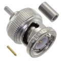 51S107-801N5 - CONN BNC PLUG STR 50OHM CRIMP