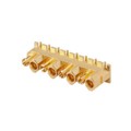 23C21D-40ML5 - CONN MINICOAX 8PORT RA 50OHM SMD