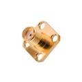 60312522114519 - SMA PANEL JACK 4-HOLE FLANGE STR