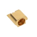SMP-PF-P-HE-ST-EM3 - 50 OHM SMP PLUG, THROUGH-HOLE