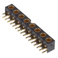 GRF1-J-P-08-E-RA-TH1 - 5.00 MM 50 OHM GANGED MICRO-MINI
