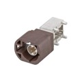 D4S20D-40MA5-F - CONN HSD FAKRA PLUG R/A 100OHM