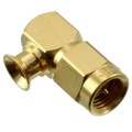 HRM-104(40) - CONN SMA PLUG R/A 50OHM SOLDER