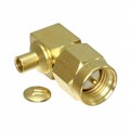 1051156-1 - CONN SMA PLUG R/A 50 OHM SOLDER