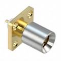 POB-RP-101(40) - CONN POB RCPT STR 50 OHM SOLDER