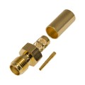 RSA-3050-1C2 - SMA FEMALE CRIMP; 50 OHMS