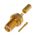 RSA-3252-1B1 - SMA FEMALE BH CRIMP; 50 OHMS