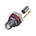 RSA-3252-B1-03 - SMA FEMALE BH CRIMP; 50 OHMS
