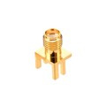 60312202114514 - SMA PCB END LAUNCH JACK FLAT TAB