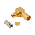 908-43001 - MMCX RIGHT ANGLE CRIMP PLUG FOR