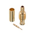 60646031210320 - MCX STRAIGHT PLUG, CRIMP TYPE FO