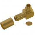135-3404-101 - CONN MMCX PLUG R/A 50 OHM SOLDER