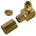 132299 - CONN SMA PLUG R/A 50 OHM SOLDER