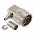 0732760191 - CONN N PLUG R/A 50 OHM SOLDER