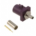 RF55-31D-T-02-50-X-SH - FAKRA PLUG SMB TYPE: STRAIGHT