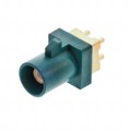 RF55-30Z-T-00-50-G-SH - FAKRA PLUG SMB TYPE: VERTICAL, S