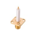 60312422114522 - SMA PANEL JACK 4-HOLE FLANGE STR