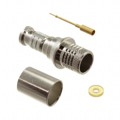 034-1132-12G - HD-BNC STRAIGHT CRIMP PLUG FOR B