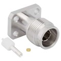 225-102J-52S - RF CONNECTOR, 2.2-5, 4 HOLE FLAN